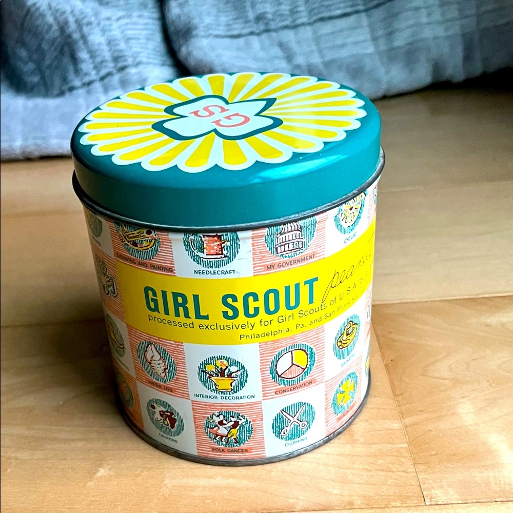 Vintage Girl Scout tin